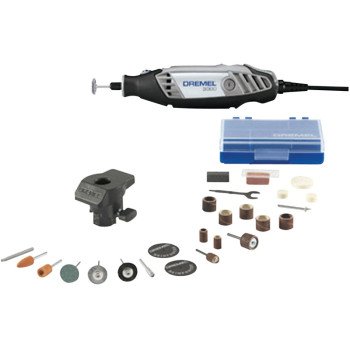 Dremel 3100-1/15 Rotary Tool Kit, 1.2 A, 1/32 to 1/8 in Chuck, Keyed Chuck, 5000 to 35,000 rpm Speed