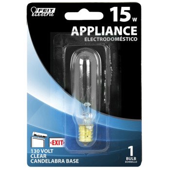 BULB INCANDESCENT T6 CLEAR 15W