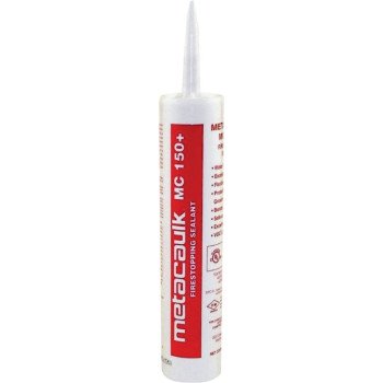 Metacaulk MC 150+ Series 66383 Firestop Sealant, Red, 40 to 120 deg F, 30 oz Cartridge