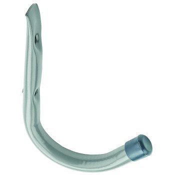 National Hardware V2226 N112-046 Handy Hook, 30 lb, Screw Mounting, Steel, Gray, Powder-Coated