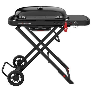 Weber 9013001 Gas Grill, 13,000 Btu, Propane, 1-Burner, Smoker Included: No, Side Shelf Included: Yes