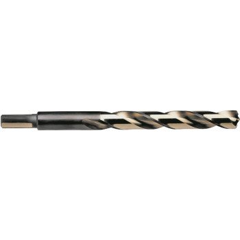 Irwin 73628ZR Jobber Drill Bit, 7/16 in Dia, 5-1/2 in OAL, Spiral Flute, 7/16 in Dia Shank, Reduced Shank