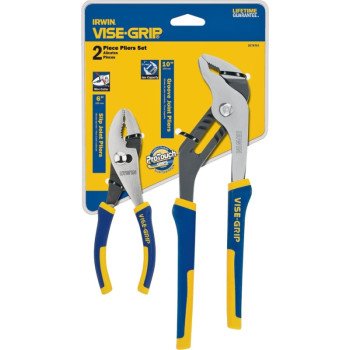 Irwin 2078701 Plier Set, Nickel Chromium Steel, Blue/Yellow