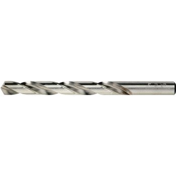 Irwin 60516 Jobber Drill Bit, 1/4 in Dia, 2-1/2 in OAL, Spiral Flute, 1-Flute, 1/4 in Dia Shank, Straight Shank