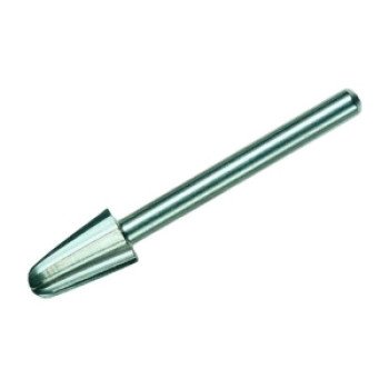 Dremel 26150117AC Cutter, Conical Point, 1/4 in Dia, 1-1/2 in L, 1/8 in Dia Shank, HSS