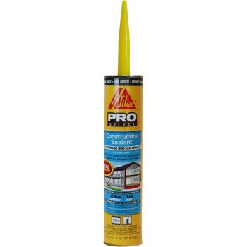 Sika SIKAFLEX PRO SELECT Series 515310 Construction Sealant, Dark Bronze, 7 Days Curing, 40 to 100 deg F, 10.1 oz