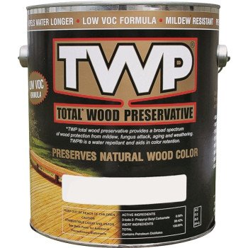 TWP 1500 Series TWP-1515-1 Stain and Wood Preservative, Honeytone, Liquid, 1 gal, Can