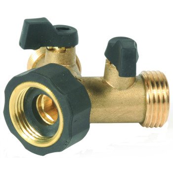 Camco USA 20123 Shut-Off Valve, Male x Female Thread, 60 psi Pressure, Brass