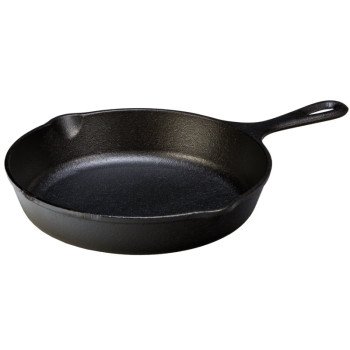 Lodge L6SK3 Seasoned Skillet, 9 in Dia, Iron, Black