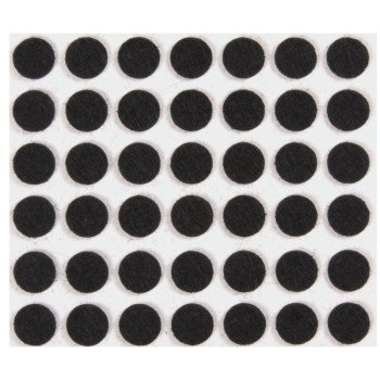 N237-057 PAD FELT BLK 3/8IN   