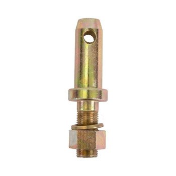 Koch 4023233 Lift Arm Pin, 2 Forged Hitch, 1-1/8 in Dia Pin, 6-1/8 in OAL, Zinc-Plated