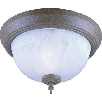 Boston Harbor F202CS01-8031MB3L Single Light Flush Mount Ceiling Fixture, 120 V, 60 W, 1-Lamp, A19 or CFL Lamp