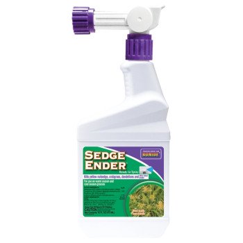 Bonide Sedge Edger 070 Grass and Weed Killer, Liquid, Yellow, 1 pt