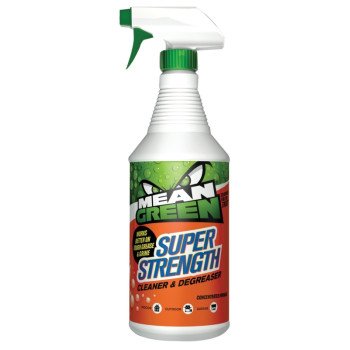 Mean Green 932 Cleaner and Degreaser, 32 oz, Liquid, Solvent Like