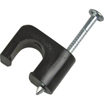 Gardner Bender PCC-1525 Cable Staple, 1/4 in W Crown, Polyethylene