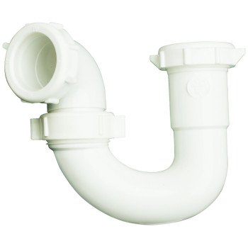 Plumb Pak PP20960 Repair Trap, 1-1/2 in, Plastic, White