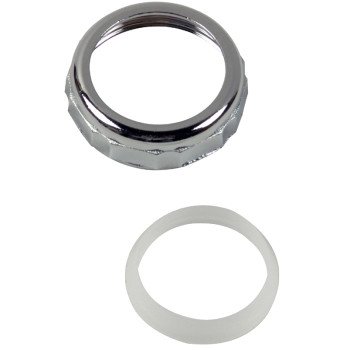 Danco 9D000 Series 80750 Nut and Washer, Metal, Chrome