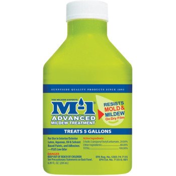 Sunnyside AM7.5 Advanced Mildew Treatment, 7.5 oz, Liquid, Yellow