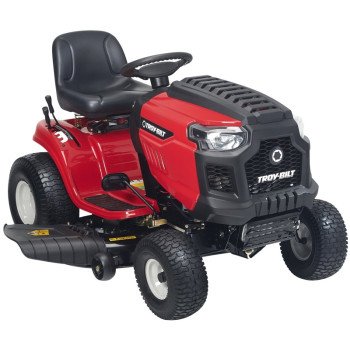 Troy-Bilt 13AB78BS563 Lawn Tractor, 439 cc Engine Displacement, 42 in W Cutting, 2-Blade, 16 in Turning Radius