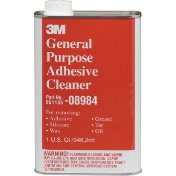 08984ADHESIVE CLEANER QUART   