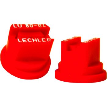 Green Leaf LU 80-04 6PK Spray Nozzle, Multi-Range Universal Flat, Polyoxymethylene, Red, For: Y8253048 Series 8 mm Cap