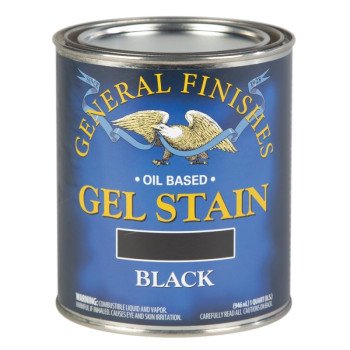 BLQ STAIN GEL INTR BLACK 1QT  