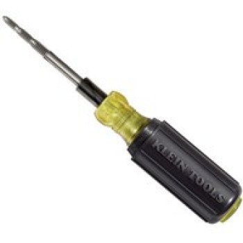 Klein Tools 626 Tapping Tool, #6-32, #8-32, #10-32, #10-24, #12-24, 1/4-20 Tap, Cushion-Grip Handle, Plastic Handle