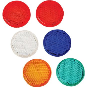 Hy-Ko CMR-10 Carded Reflector, 9.63 in L Post, Assorted Reflector