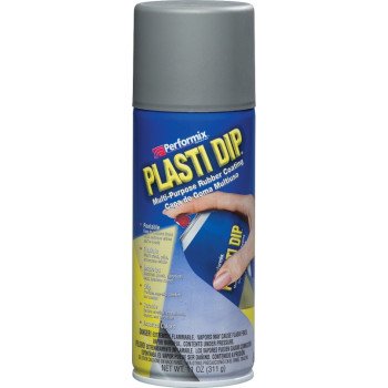 Plasti Dip PDI 11221-6 Rubberized Spray Coating, Gunmetal Gray, 11 oz, Bottle