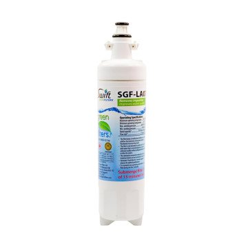 Swift Green Filters SGF-LA07 Refrigerator Water Filter, 0.5 gpm, Coconut Shell Carbon Block Filter Media