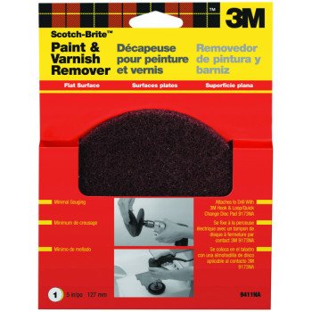 Scotch-Brite 9411NA Remover Disc, 7-3/4 in L x 5-3/4 in W Pad/Disc