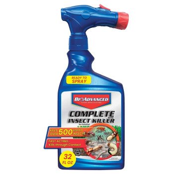 BioAdvanced 700280B Insect Killer, Liquid, Spray Application, 32 oz