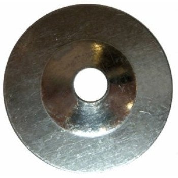 Reliable SWZ138C5 Ring, Flat, 1/4 in ID, 1-1/8 in OD, 0.02 in Thick, Steel, Zinc, 500 BX