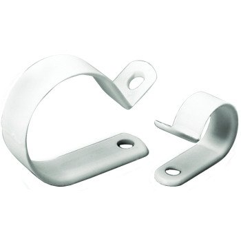 Gardner Bender PPC-1525 Cable Clamp, 1/4 in Max Bundle Dia, Plastic, White