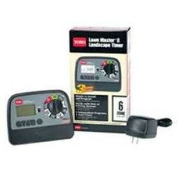 TORO Lawn Master 53806 Landscape Timer, 120 V, 6 -Zone, 3 -Program, 1 min to 6 hr Time Setting, Wall Mounting