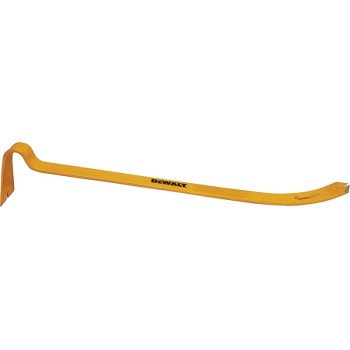 DEWALT DWHT55528 Pry Bar, 21 in L, Beveled Tip, Steel