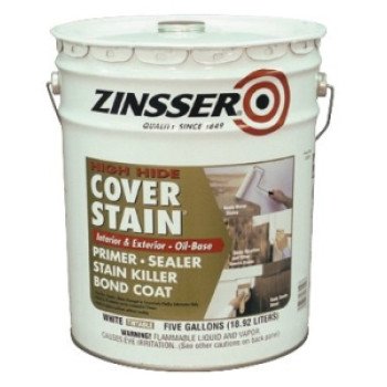 Zinsser 3550 Primer, Matte, White, 5 gal