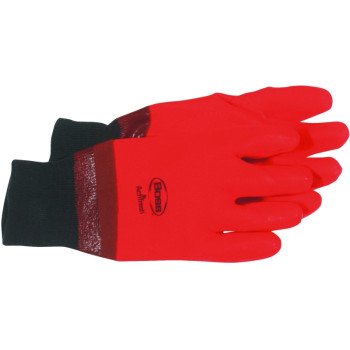 3500 GLOVE PVC FOAM LINED ORNG