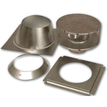 FMI CP-8DM Chimney Vent Kit, For: 8 in ID, 12-3/8 in OD, 1700 deg pipe