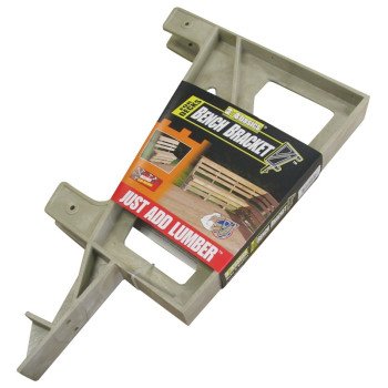 2x4basics 90166 Bracket, Resin, Sand