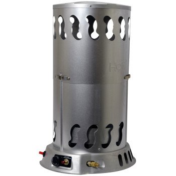 Mr. Heater F270500 Convection Heater, 100 lb Fuel Tank, Propane, 75000 to 200000 Btu, 5000 sq-ft Heating Area