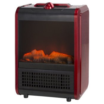 PowerZone TNP-2008I-E3 Ceramic PTC Heater, 10 A, 120 V, 600/1200 W, 2-Heat Setting, Red