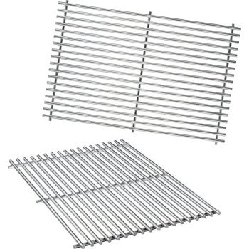 Weber 7528 Cooking Grate, 19-1/2 in L, 12.9 in W, Stainless Steel