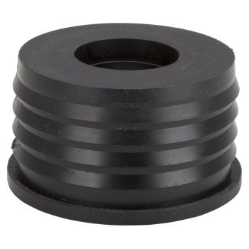 ProSource 33U-139 Hub Donut, 3 x 1-1/2 in, PVC, Black