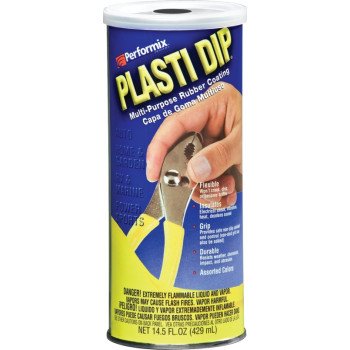 Plasti Dip PDI 11602-6 Rubberized Coating Yellow, Yellow, 14.5 oz, Can