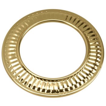 Imperial BM0246 Stove Pipe Collar, Gold, Brass