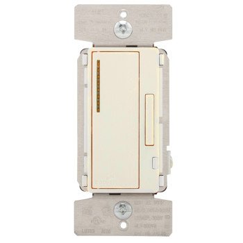 Eaton Wiring Devices AAL06-C2-K Smart Dimmer, 5 A, 120 V, 300 W, CFL, LED Lamp, 3-Way, Ivory/Light Almond/White