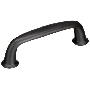 Amerock Kane Series BP53701BBR Cabinet Pull, 3-5/8 in L Handle, 5/8 in H Handle, 1-1/8 in Projection, Zinc, Black Bronze