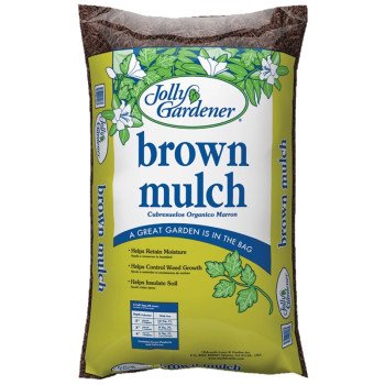 Jolly Gardener 52058025 Bark Mulch, Deep Brown, 2 cu-ft Bag