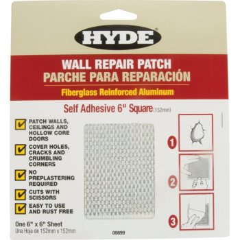 Hyde 09899 Wall Patch, 6 x 6 in Dimensions